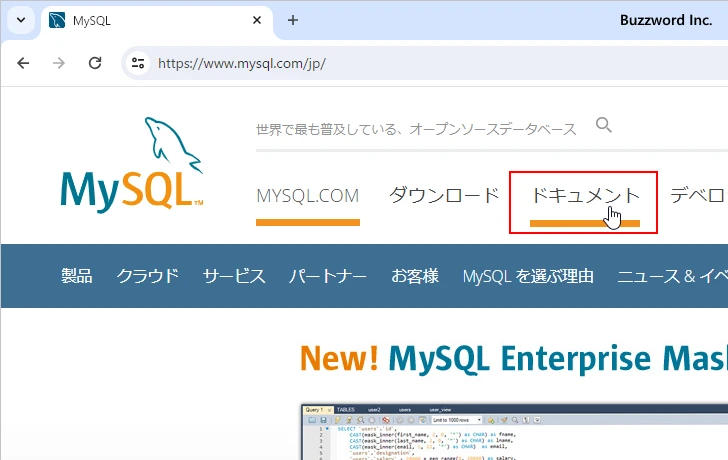 各バージョンのドキュメントを参照する(2)