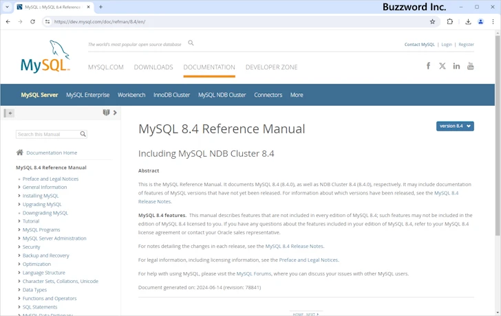 各バージョンのドキュメントを参照する(7)