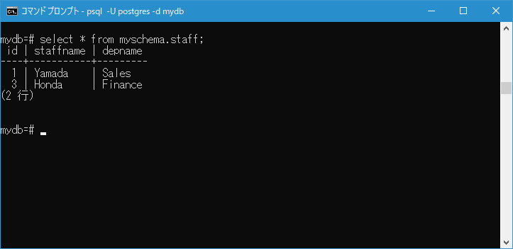 外部キー制約の使い方/CASCADE(7)