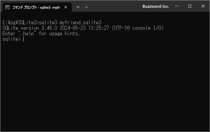 接続中のデータベースに関する情報(1)